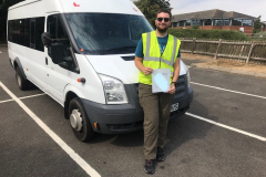 Huge congratulations to Jake on passing all his D1 minibus tests 1st attempt. Good luck driving the police riot vans 😄 from Neville and Three Shires Driving Centre Ltd