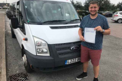 Congratulations to Tom from Stanground Academy, Peterborough on passing your D1 minibus test first attempt with only 1 driving fault! Excellent standard. Well done from Neville and Three Shires Driving Centre Ltd.