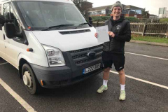 Massive congratulations to Martin of Kettering Buccleuch Academy on passing your D1 minibus test first attempt. Excellent driving! From Neville and Three Shires Driving Centre Ltd