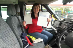 Huge congratulations to Rosie on passing your D1 minibus tests today all 1st attempt and only 1 driving fault! Excellent standard. Best wishes driving for the Greatworth Community bus. From Neville and Three Shires Driving Centre Ltd.