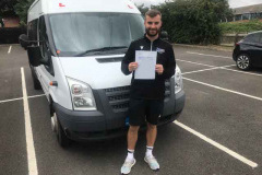 Huge congratulations to Sam today, of Rushden Academy,  passing your D1 minibus test with 0 faults!! Perfect drive. All the best from Neville and Three Shires Driving Centre Ltd