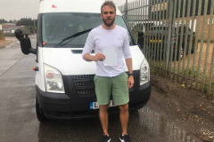 Big congratulations to James from Cambridge regional college on passing all the D1 minibus tests 1st attempt and driving test with only 2 driving faults today. Best wishes from Neville and Three Shires Driving Centre Ltd.