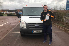 Very well done Sam from Oundle School, passing your D1 minibus test today. Good luck next year. From Neville and Three Shires Driving Centre