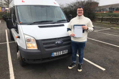 Congratulations to Oliver from Mark Rutherford school, passing your D1 minibus tests 1st attempt. Best wishes from Neville and Three Shires Driving Centre Ltd.