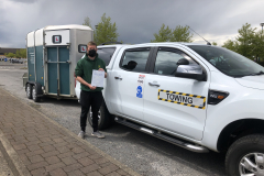 Well done to Jaimie on passing his B E in Peterborough, all the best with the banger racing. Safe towing from George and the Three Shires team.