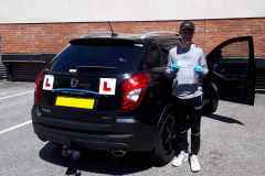 Sam-002This is Sam. After many months of no lessons due to lockdowns and self isolation, today, he smashed his driving test on the 1st attempt in Luton.  Just remember, open the window if you're hot!! Well Done, Drive Safe James and the team at Three Shires Driving Centre