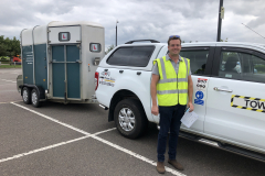 Congratulations Tom on passing your B E test with zero faults, not many get zero! All the best with the farming , George and the Three Shires Driving Centre Ltd team.