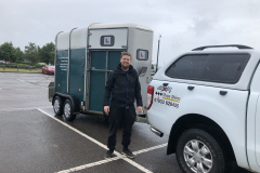 Massive well done to Nathan on passing his B E test with No Driving Faults! The rain tried its best but didn't beat us! All the best with the track days. Congrats from George and the Three Shires Driving Centre Team
